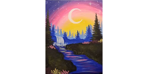 Enchanted River  - Paint and Sip in Phoenix | Classpop!\u2122