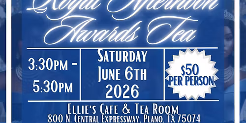 Royal Afternoon Awards Tea