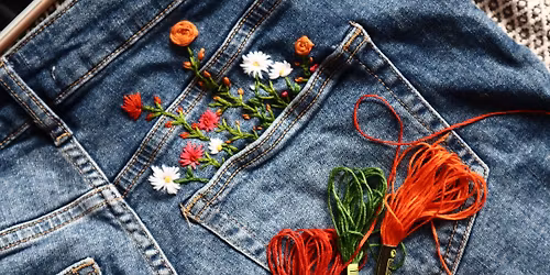 Frih\u00e5ndsbroderi for begyndere - kom godt i gang