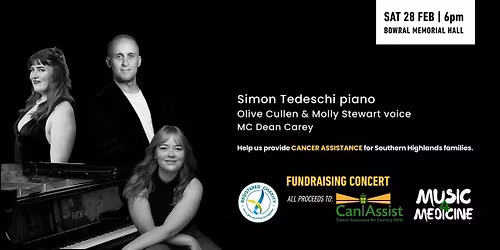 Can Assist Fundraising Concert | Bowral Memorial Hall