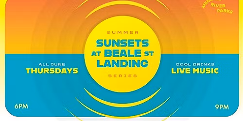 Sunsets at Beale Street Landing