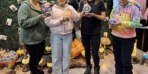 MOSAIC CLASSES IN ST THOMAS: TURKISH MOSAIC LAMP WORKSHOP