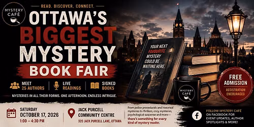 Ottawa's Biggest Mystery Book Fair