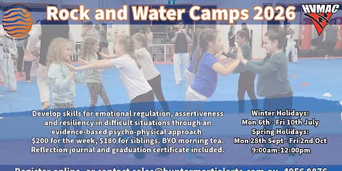 Rock and Water Holiday Camp 