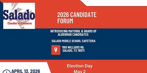 2026 Candidate Forum