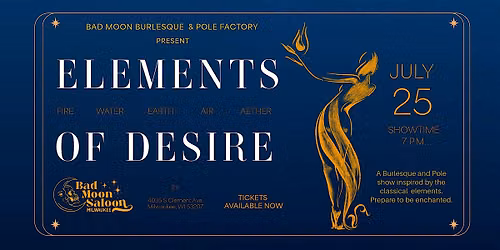 Elements of Desire Pole & Burlesque Show