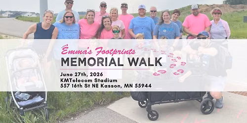 Emma's Footprints Memorial Walk KASSON, MN