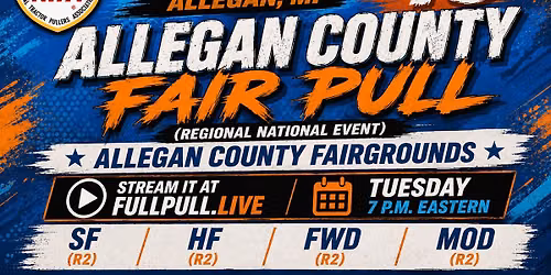 Allegan County Fair Pull\/ Allegan, Mi
