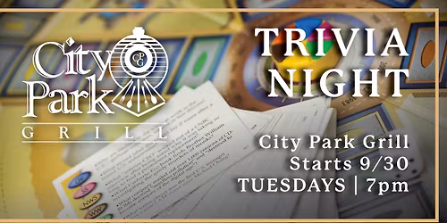 Trivia Night at City Park Grill