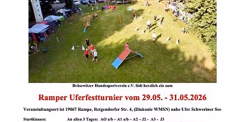 Ramper Uferfestturnier 2026 (offenes Agility-Turnier)