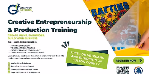 Creative Entrepreneurship & Production Training