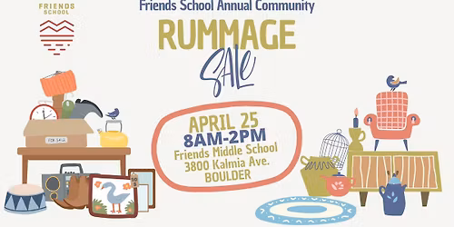 Friends School Community Rummage Sale