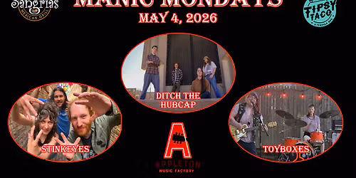 Manic Mondays - Ditch the Hubcap, Stinkeyes and Toyboxes