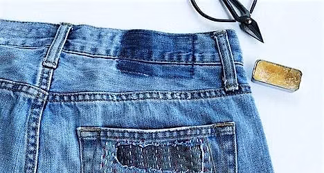 Mending Class: Sashiko Style Visible Mending
