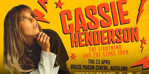 Cassie Henderson - The Lightning and the Stars Tour | Auckland