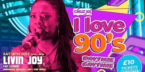I LOVE 90s - DAYTIME GAYTME \/\/ LIVIN JOY ft LUZAHNN LIVE