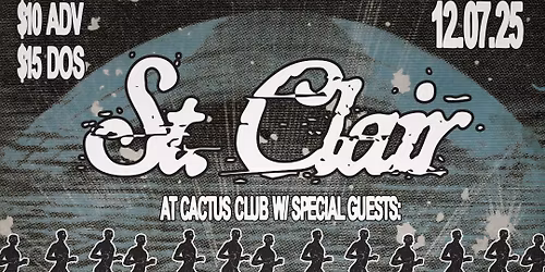 St Clair \u2022 Lobi Lobianco \u2022 Heavy Bend \u2022 Human Ant Farm