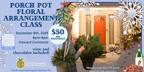 Winter Porch Pot Class 2025