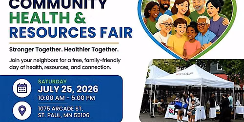5th Eastside Community Health & Resources Fair - FREE ADMISSION