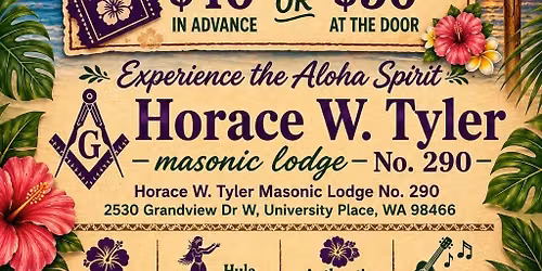 3rd annual Luau Fundraiser 