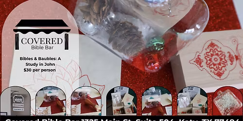 Bibles & Baubles: A Study in John