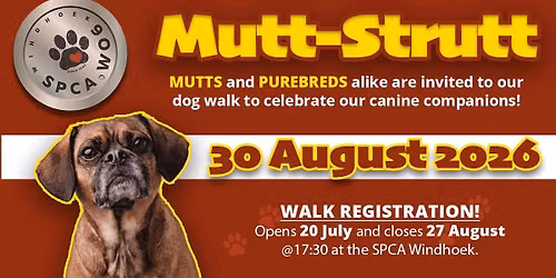 Mutt-Strutt: SPCA Dog Walk