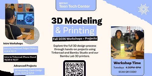 Intro to Tinkercad: Fidget Clickers (2 Parts)