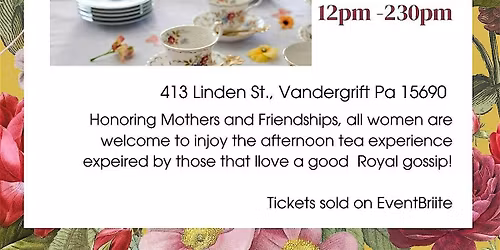 Regal Mothers Day Sip and Paint afternoon tea party a royal affair!