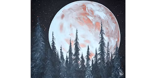 Harvest Moon Rising - Paint and Sip in New Braunfels | Classpop!\u2122