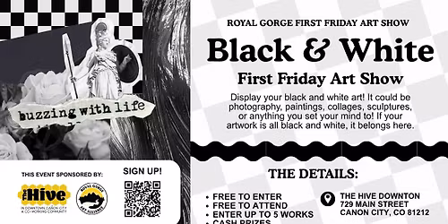 Black & White Show | First Friday Art Show Series
