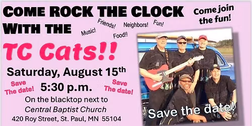 A Central Baptist Church Blacktop Event: A Night with THE TC CATS!!