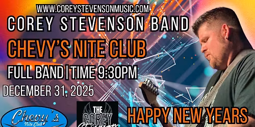 Chevys Nite Club-New Year\u2019s Eve