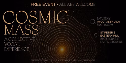 Cosmic Mass - A Collective Vocal Experience
