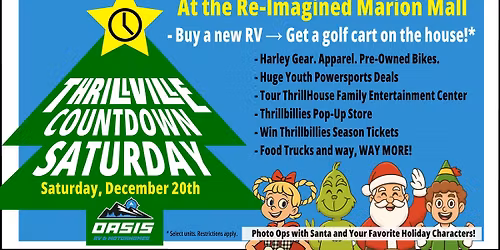 Thrillville Countdown Saturday