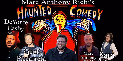 Haunted Comedy with headliner Lou Moon