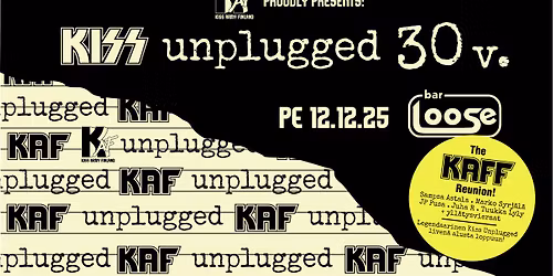 KAF Presents: Unplugged 30v! - 12.12.2025