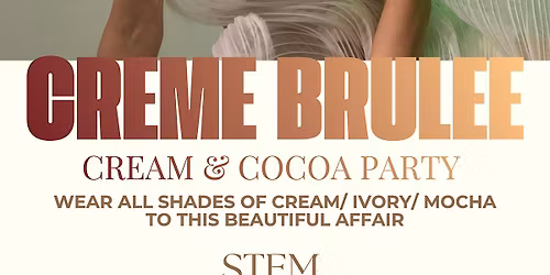 Creme Brulee: Cocoa & Cream Party
