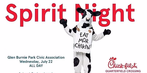 Spirit Day: Glen Burnie Park Civic Association
