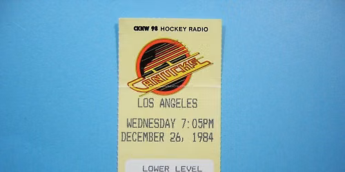 Los Angeles Kings at Vancouver Canucks at Rogers Arena