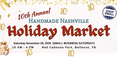 10th Annual Handmade Nashville Holiday Market 2025