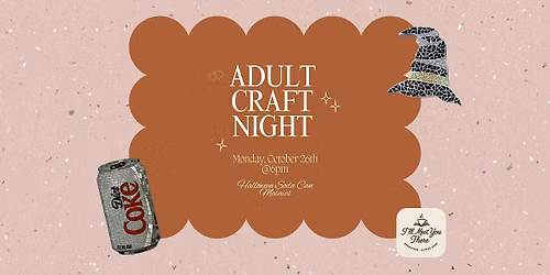 I'll Meet You There October Adult Craft Night: Halloween Soda Can Mosaics