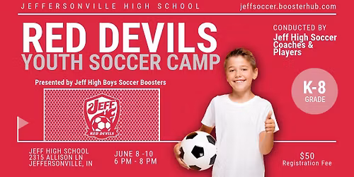 Red Devils Youth Soccer Camp