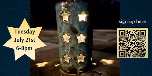 Make a Solar Lantern from Stoneware Clay including a Solar Light