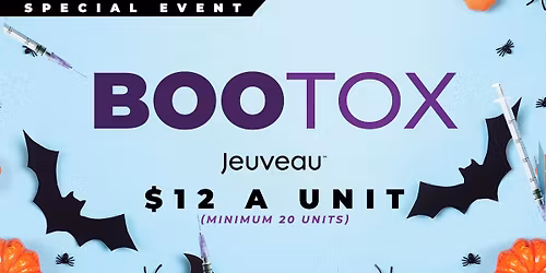 \ud83c\udf83\u2728 Join us for our Spooktacular BOOtox Event! \u2728\ud83c\udf83