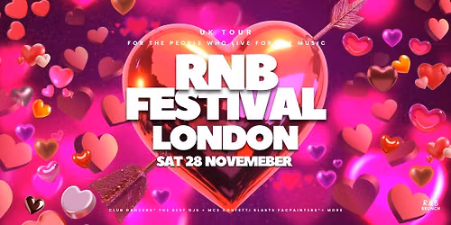 RNB Festival London (Neon 194) Sat 28 Nov