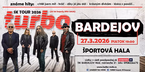 TURBO SK TOUR 2026 BARDEJOV \u0160H