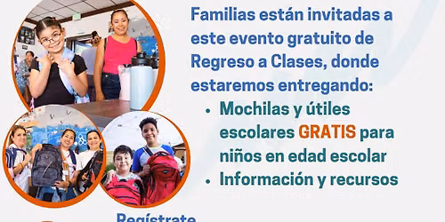Entrega de Mochilas y \u00datiles Escolares | Backpack & Supplies Giveaway