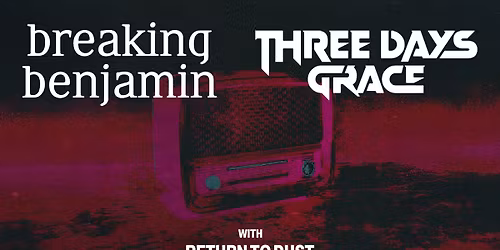 Breaking Benjamin at Coastal Credit Union Music Park at Walnut Creek