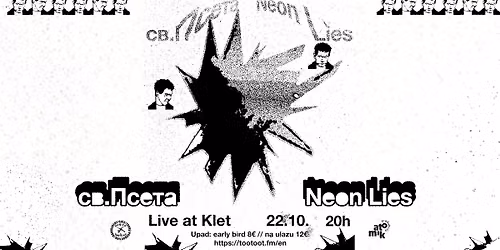 Atomik x Crnilo: Sv. Pseta, Neon Lies u Kleti!