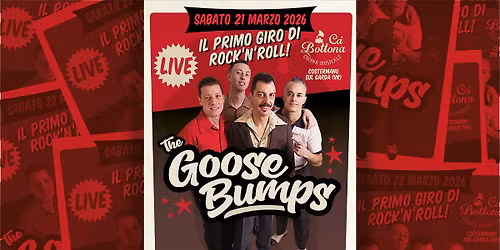 THE GOOSE BUMPS il primo giro di rock'n'roll!